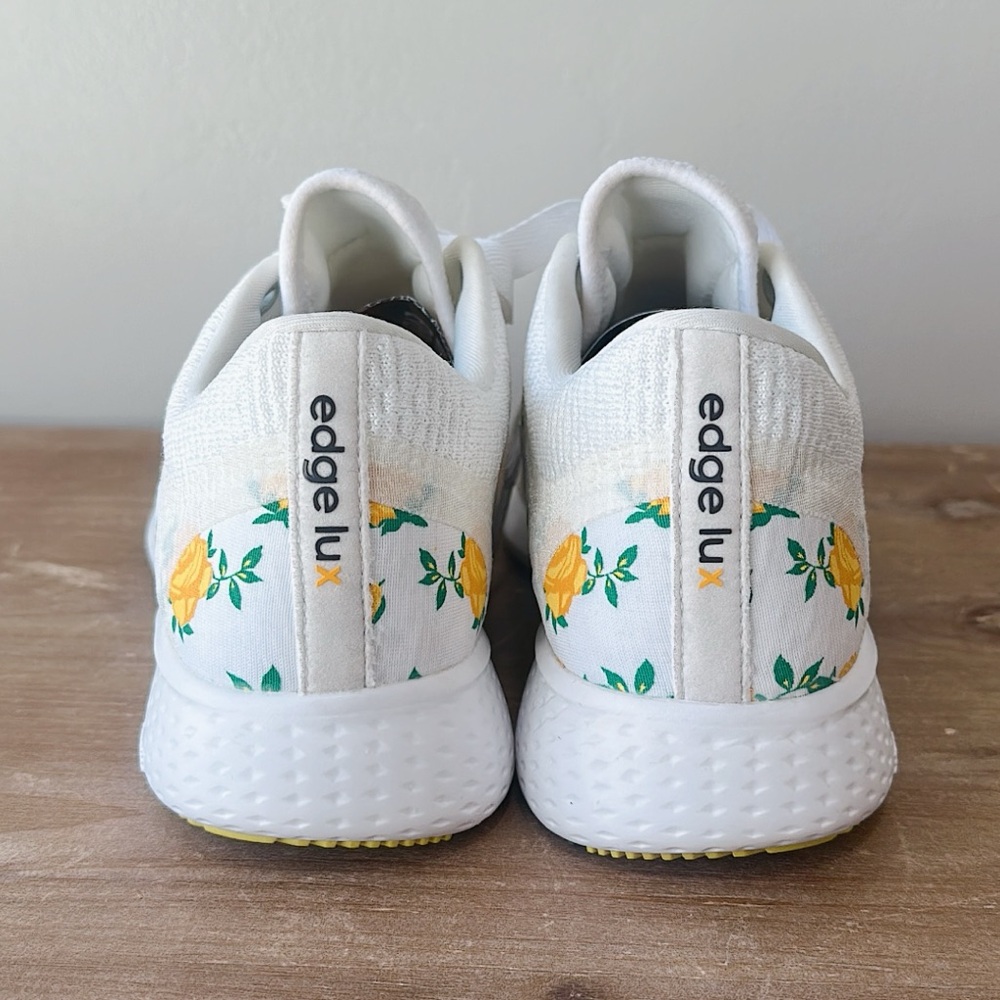 ADIDAS  Edge Lux 4 'Floral Print' RUNNING SHOES Size 8 - Picture 7 of 11